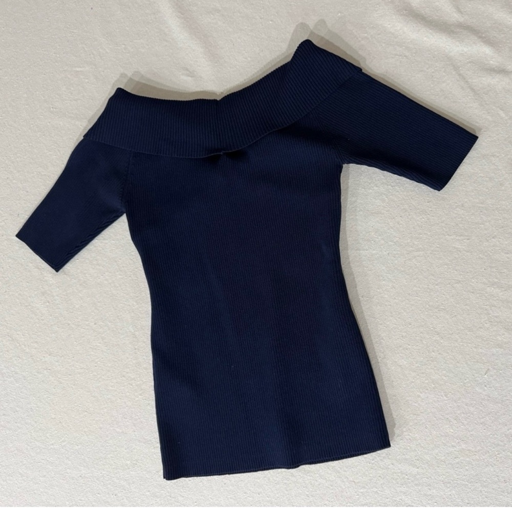 Sandro navy top Sz 1